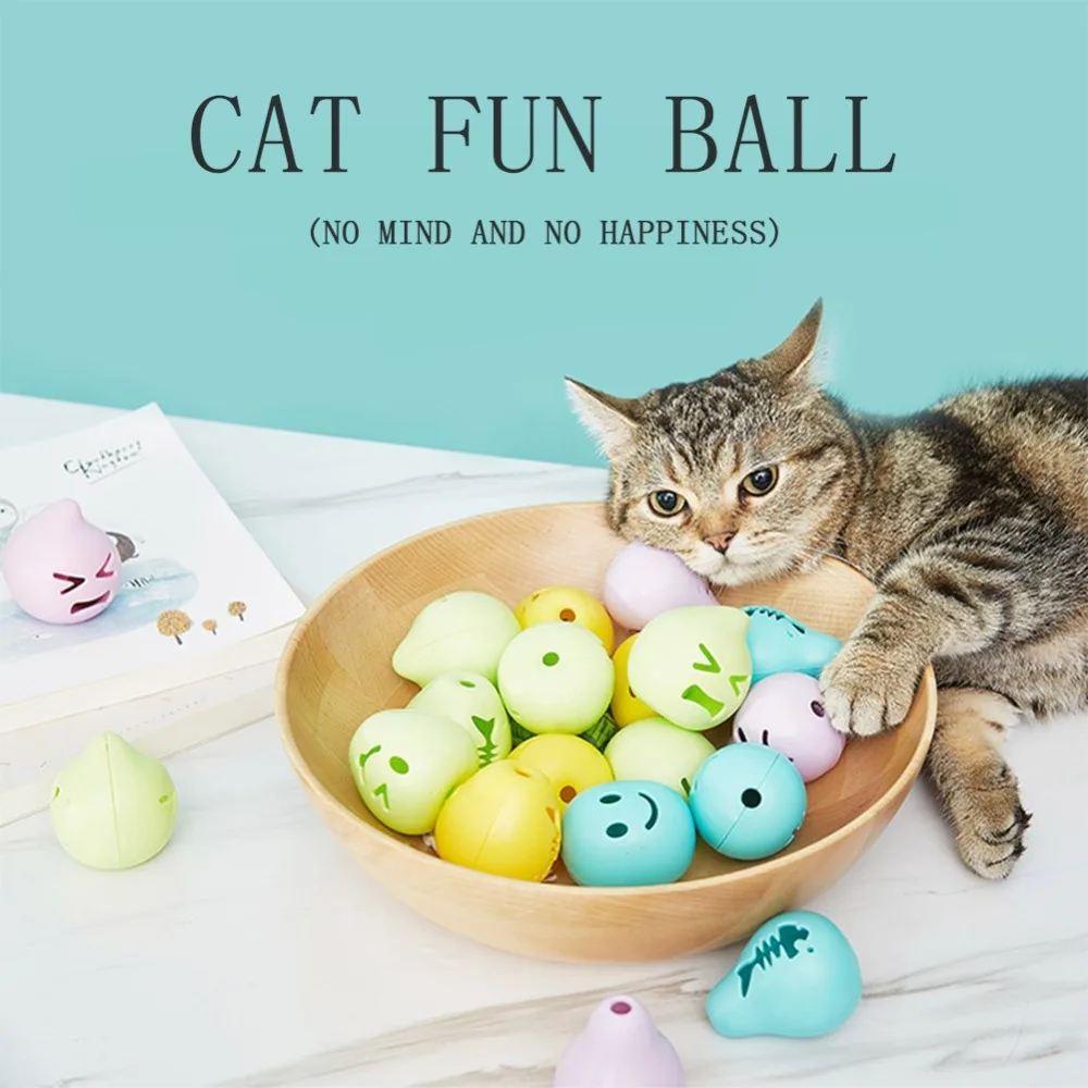 Кот, играющий с мячом, игрушки для домашних животных, звуковая игра, жевательные игрушки, забавные интерактивные красочные игрушки для кошек в помещении, уличная игрушка для кошек, кошачья мята