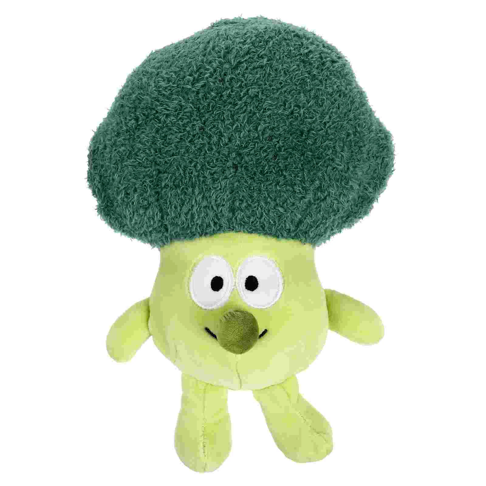 1pc Lovely Little Broccoli Doll Plush Funny Plush Little Broccoli