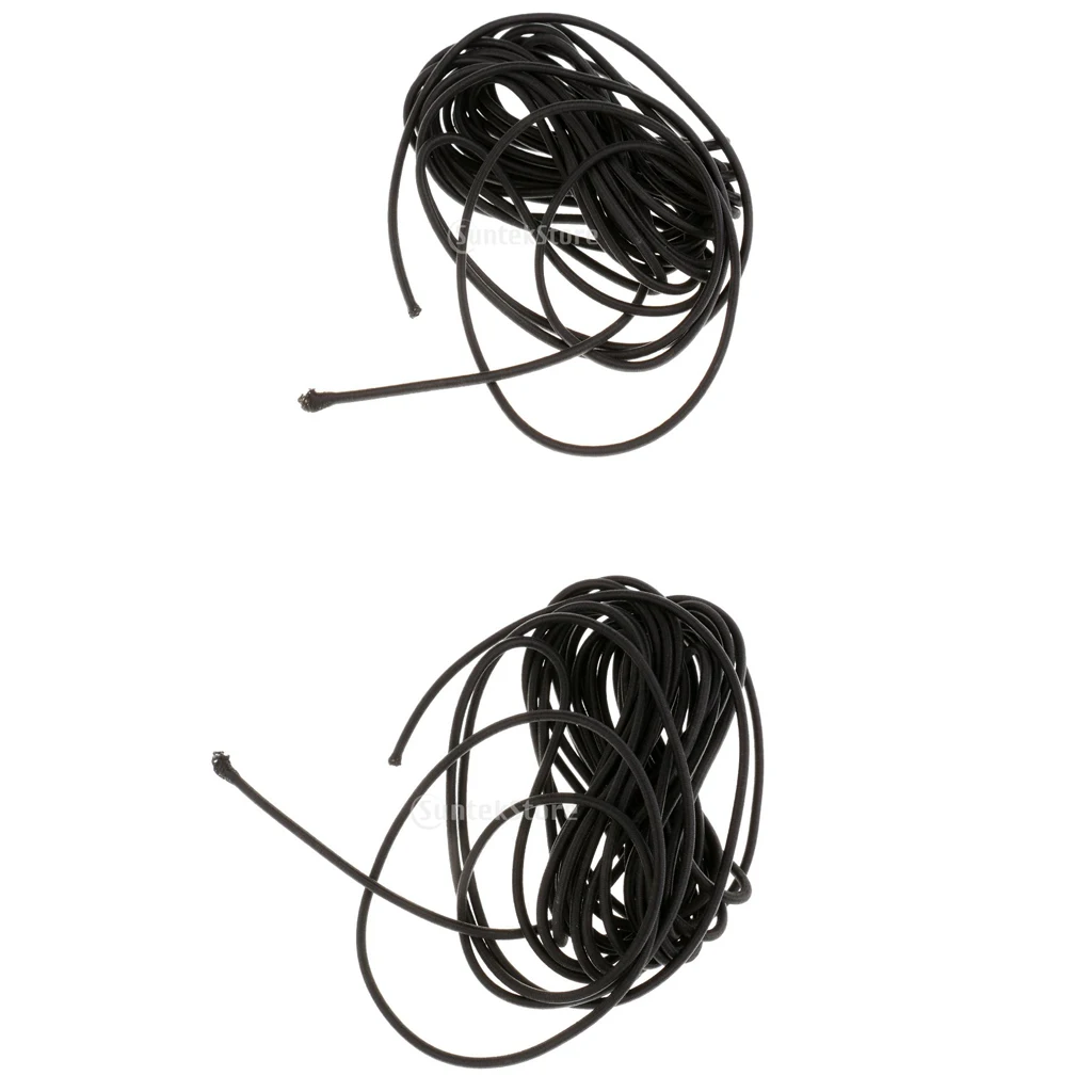 Tent Pole Shock Cord for Camping Tent Pole Rod Repair Kit, Elastic Ropes, 2 Pack