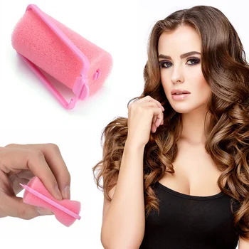 

1 Set Sponge Frame Hair Curler Sleeping Rolling Hair Device (Assorted Color)
