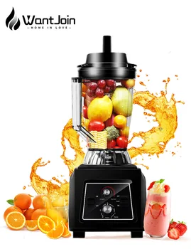 

WantJoin Commercial blender High Speed Professional Blender for Ice Smoothie Super volume 3500ML Countertop Blender for Shake CE