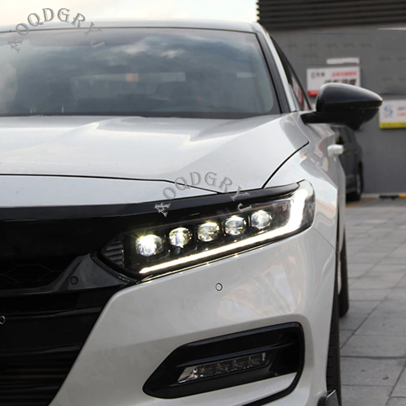 Автомобильные аксессуары 1 пара светодиодный стример фары Подходит для Honda Accord