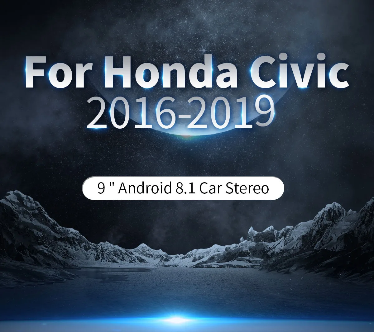 Радуясь " головное устройство Android Восьмиядерный Автомобиль Радио Стерео для Honda Civic gps DVD плеер wifi SWC DSP Carplay