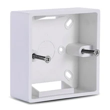 86X86 ПВХ утолщение распределительная коробка настенное крепление кассеты для переключателя гнездо базовый переключатель Нижняя коробка электрическая коробка аксессуары