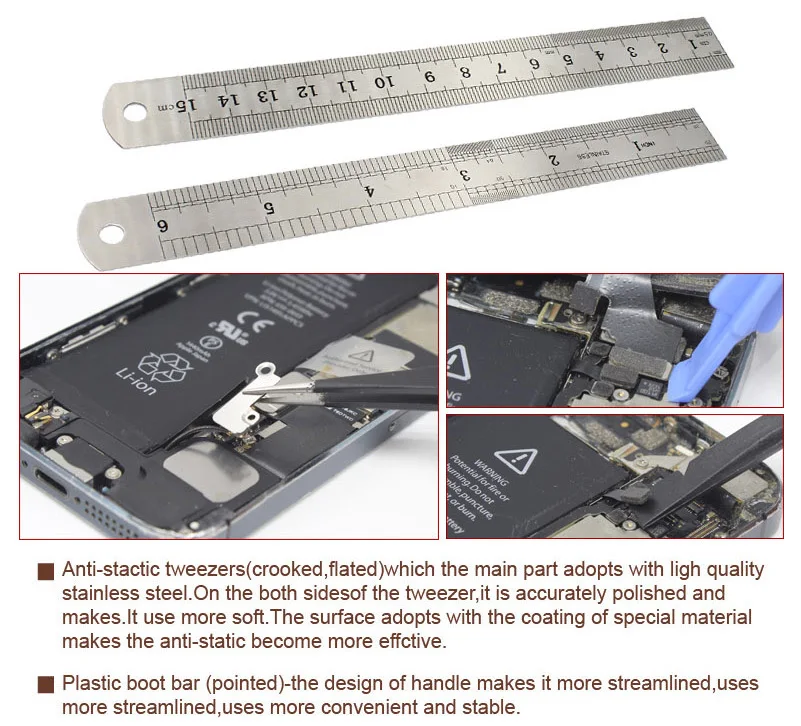 Sanhooii Precision Repairing Tools Bag Kit Cutter Tweezers Screwdriver for iPhone Galaxy Huawei Mobile Phone Screen Opening Sanhooii Precision Repairing Tools Bag Kit Cutter Tweezers Screwdriver for iPhone Galaxy Huawei Mobile Phone Screen Opening
