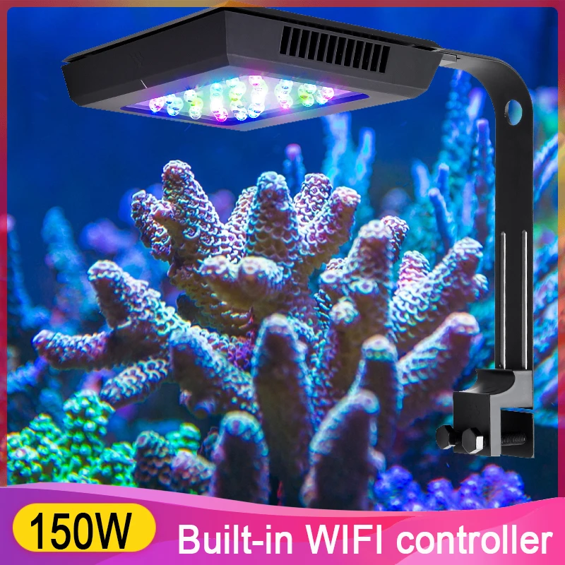 インテリジェントな多機能led水族館ライト 150w Sps Fot 海水 サンゴ 水槽ランプ 照明 Aliexpress インテリジェントな多機能led水族館ライト 150w Sps Fot 海水 サンゴ 水槽ランプ 照明 Aliexpress