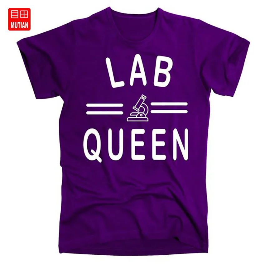 Lab Queen T-Shirt Chemist Funny Science Chemistry | Мужская одежда