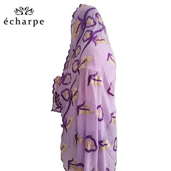 

IN STOCK ! Latest African Women Scarf Vocation Style Chiffon Scarf Soft Material Size 200*100cm for Hijab Wrap Scarf EQ415