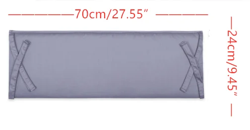 70X24cm-C4 Хлопок детская кровать бампер Подушка Новорожденный Bebe защита для кроватки Детская кроватка бампер забор - Цвет: 70X24cm-C4