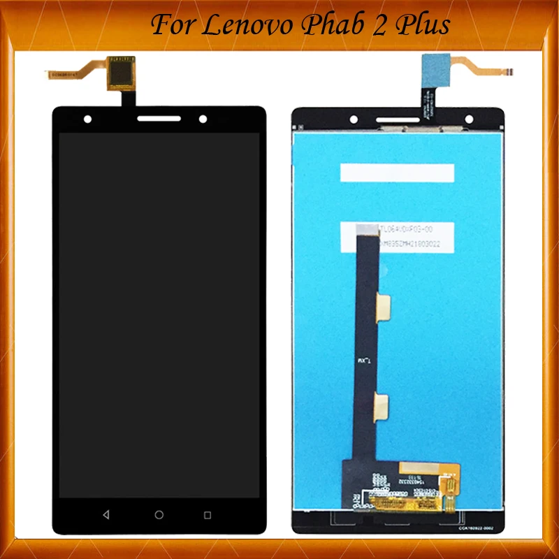 

For Lenovo Phab 2 Plus LCD Touch Glass Sensor For LENOVO PB2-670N PB2-670Y PB2-670M LCD Display Screen Assembly