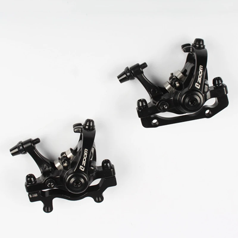 

ZOOM Aluminum Bicycle Disc Brake Double Side Brake Road MTB Bike Mechanical Caliper Disc Brakes Cycling