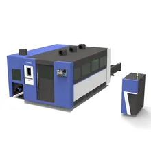 

Double Platform Fiber Laser Cutting Machine 1530 Sheet Metal and Tube Fiber Laser Cutting Machine