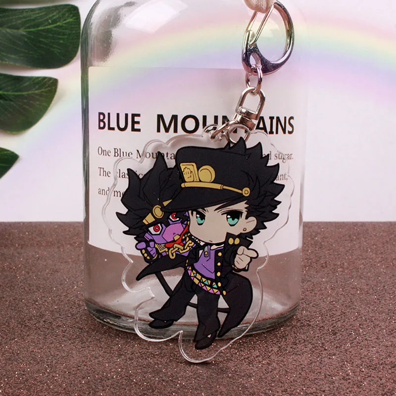 Аниме JoJos Необычные Приключения брелок мультфильм фигура кулон брелок подарки