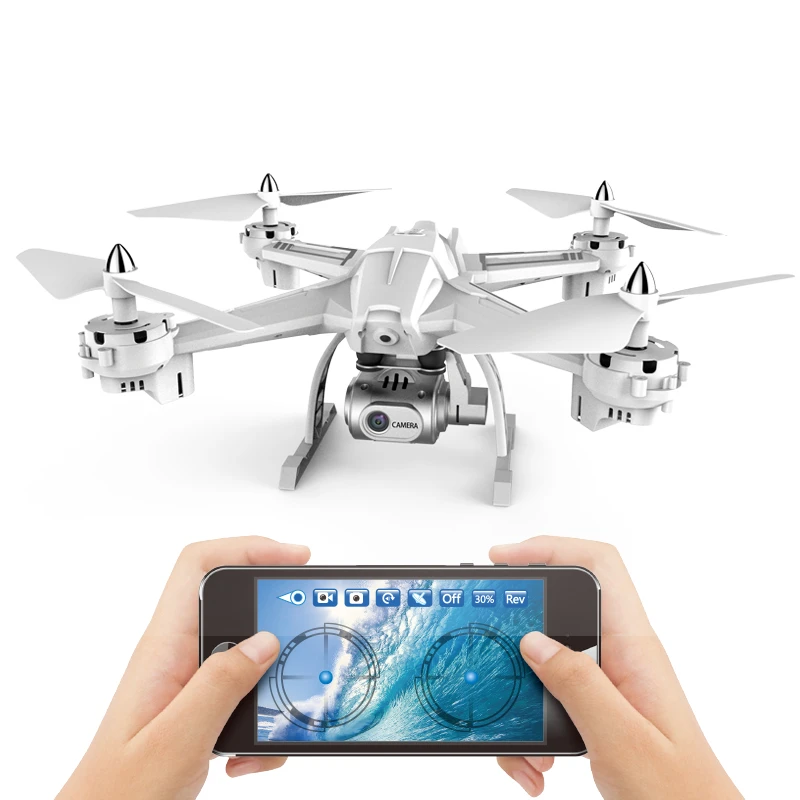

XYCQ-S5 WiFi FPV Drone with 1080P Wide-Angle HD Camera Live Video RC Quadcopter with Altitude Hold, Gravity Sensor Functi