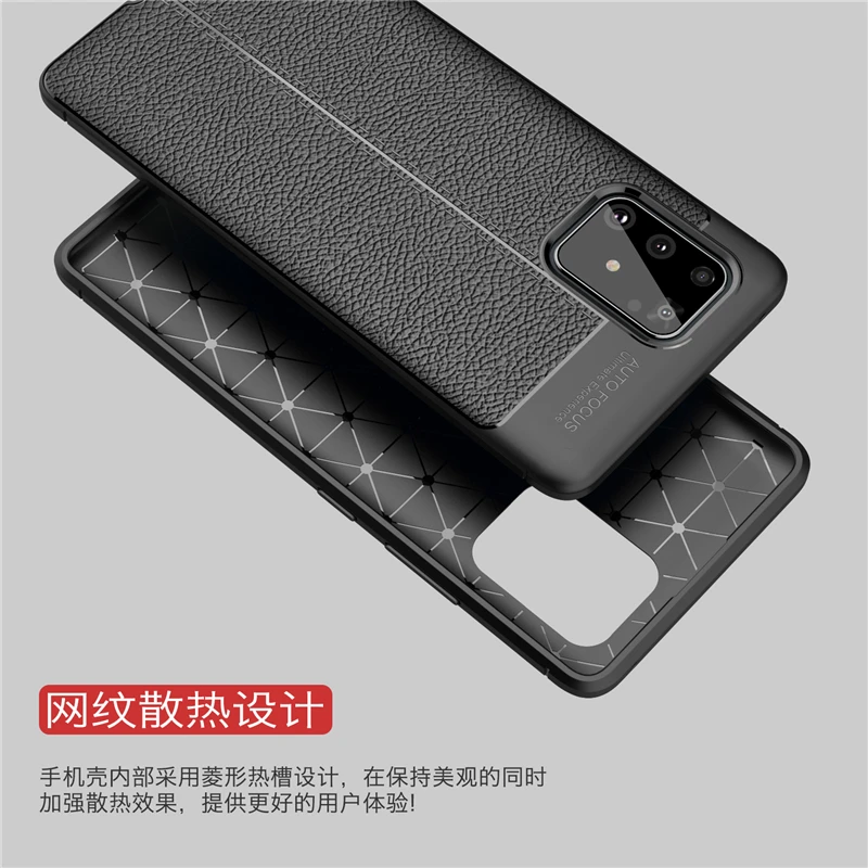 For Samsung Galaxy A91 Case Cover Silicone Shell Rubber Soft Fundas Phone Case For Samsung A91 2