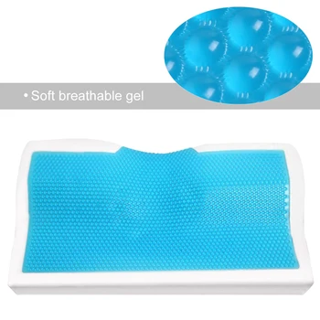 

50*30/60*35cm Memory Foam Bedding Pillow Neck protection Slow Rebound Memory Foam Butterfly Shaped Pillow Health Cervical Neck