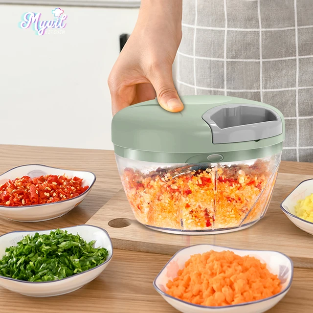 25in1 Multifunctional Vegetable Chopper With 10 Blades, Onion