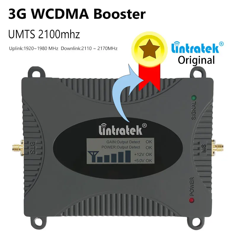 Lintratek Set Gain 70dB (LTE Band 1) 2100 UMTS