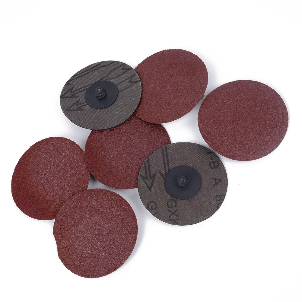 25 шт. 80 Грит 3 \ "Тип R рулонный замок диски колодки шлифовальные роторный абразивы грубой «сделай сам»