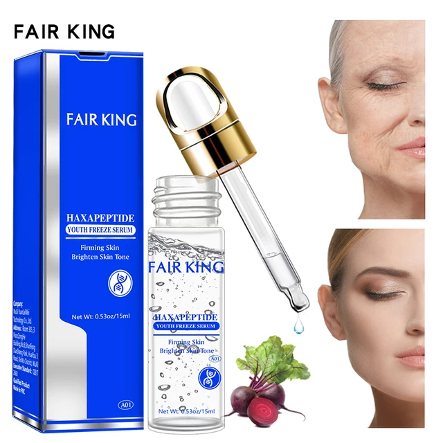 FAIR KING Peptides Collagen Face Serum Hyaluronic Acid Whitening Shrink Pores Anti Aging Moisturizer Retinol Cosmetic Skin Care 1
