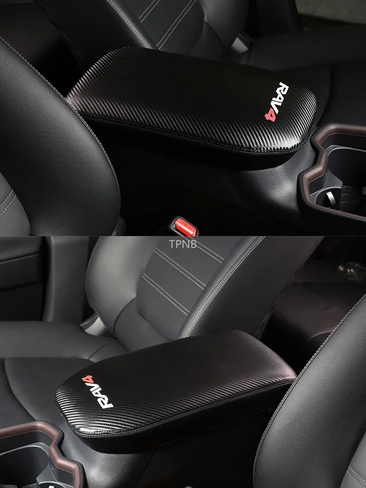 Toyota RAV4 XA50 Genuine Leather Armrest Box Cover Accessories