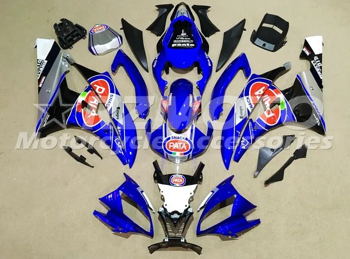 

4Gifts New ABS Full fairing kits for YAMAHA YZF-R6 2006 2007 fairings set YZF R6 06 07 Injection Mold custom PATA