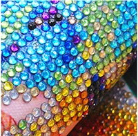 Diy алмазная живопись искусство и ремесла девушка картина крестиком мультфильм картина Стразы Алмазная вышивка украшение дома - Цвет: pebble round diamond