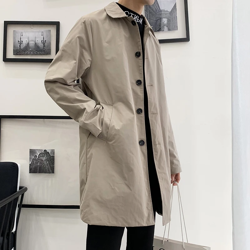 2018 새로운 브랜드 남성 M-5XL 재킷 남성 코트 긴 소매 외투 남성 재킷 외투 남성 코트 외투 착실히 보내다
