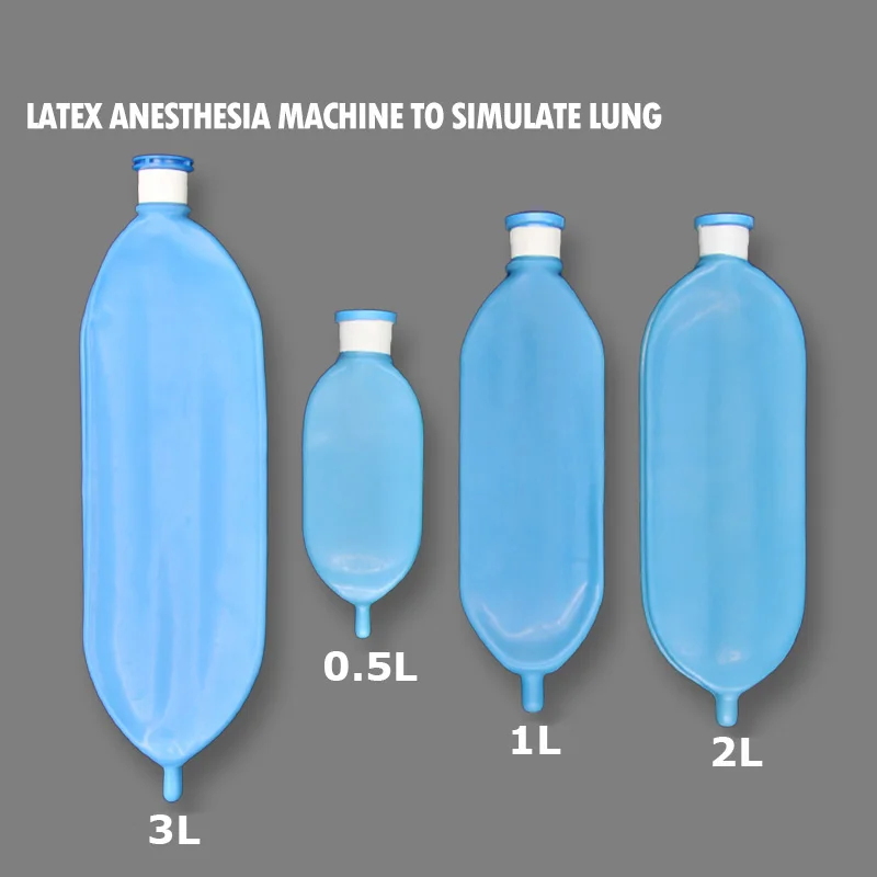05L1L2L3LVentilatorSimulatedTestLungLatexMaterialBreathing