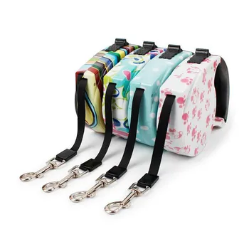 

5M Retractable Dog Leash Automatic Flexible Dog Leash Dogs Cat Traction Rope Leashes For Small Medium Dogs Pet Products