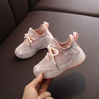 

New Sport Children Shoes Kids Boys Sneakers Spring Autumn Net Mesh Breathable Casual Girls Shoes Running Shoe For Kids