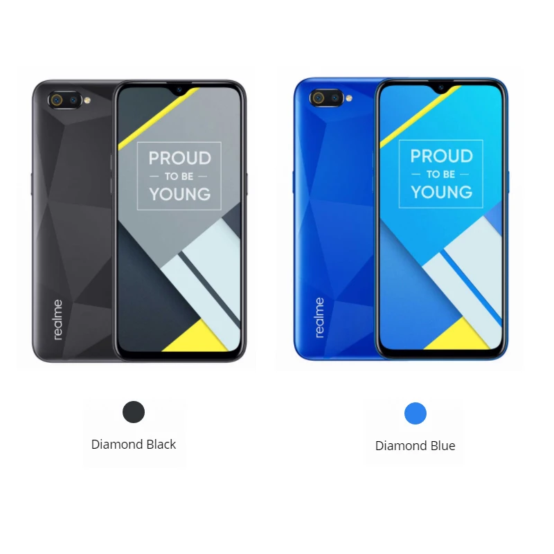 Realme C2 4G смартфон 6,1 дюймов Android 9,0 Helio P22 Восьмиядерный 13,0 МП+ 2,0 Мп задняя камера 4000 мАч Face ID мобильные телефоны