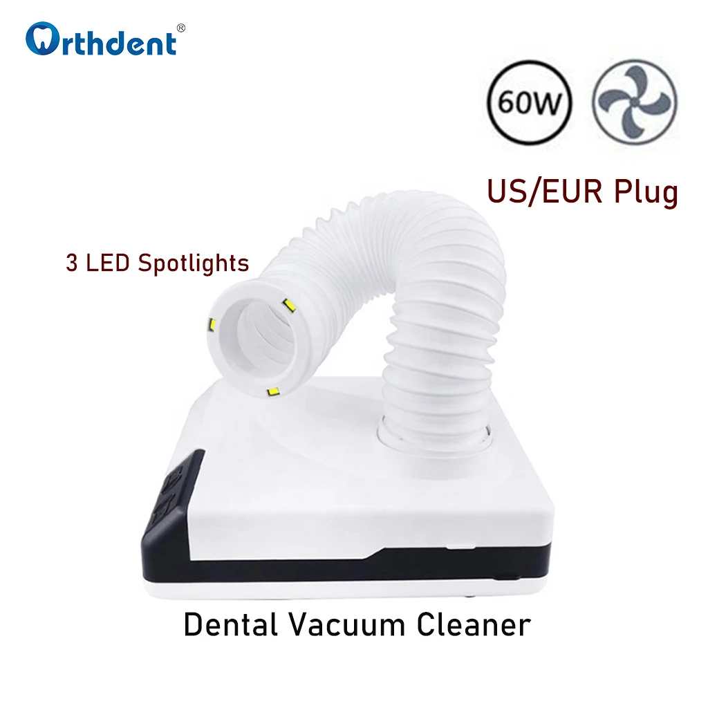 Orthdent Portable Led Dental Vacuum Cleaner Lab Equipment Grinding Dust