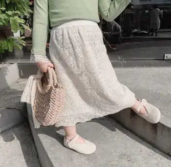 

2020 Spring Lace Embroidery Skirts For Girls Baby, Princess Kids Fashion Sweet Skirts Wholesale 6 pcs/lot, Free Shipping
