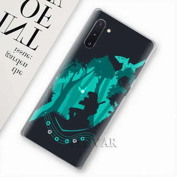012 Легенда о Зельде телефонные чехлы для samsung Galaxy Note 10 S10 плюс 5G S10e A30 A40 A50 A60 A70 M40 жесткий чехол - Цвет: 012