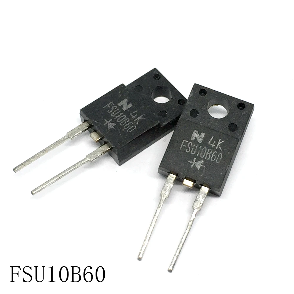 Быстрое Восстановление Выпрямители FSU10B60 TO-220F-2 10 а/600 в 10 шт./лот Новинка