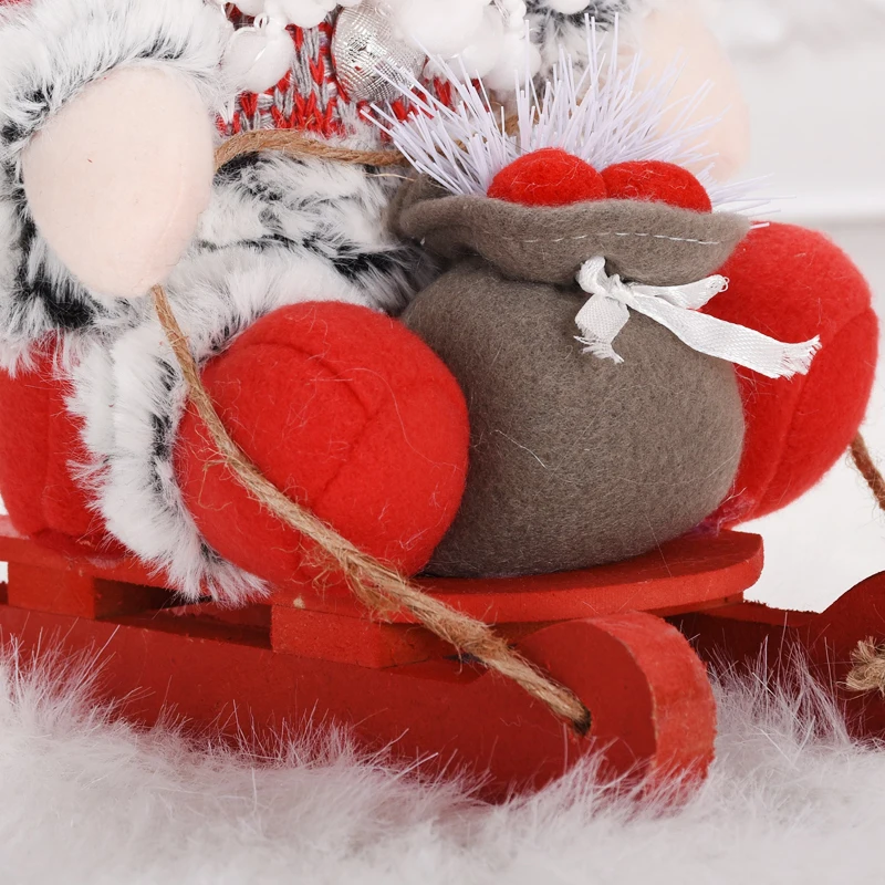 Новогодние куклы Новогодний подарок Xams Natal Санта-Клаус снеговик лося сани фигурки Kerst Decoratie Adornos De Navidad дерево декор
