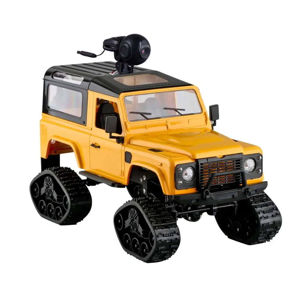 1/16 RC Гусеничный Landrover военный грузовик WiFi HD 720P камера автомобильный привод внедорожный