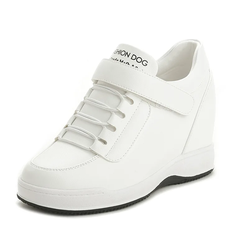 Autumn High Top Wedge Platform Sneakers Women Casual Shoes Hidden Heels Ladies Sneakers Women Shoes YYJ151 women shoes,casual sneakers,women sneakers
