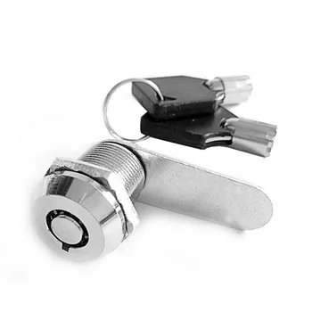 

Junejour 1set 16/20/25/30mm Mailbox Locks Drawer Cupboard Lock Keys High Quality Tubular Cam Cylinder Lock For Safebox Files