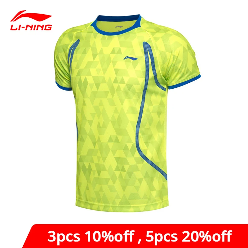 Camisetas de bádminton li ning transpirables para hombres, camisetas livianas de competición, Top Comfort Li Ning LiNing, deportiva AAYM001 MTS2672|comforters|comfortable t shirts - AliExpress