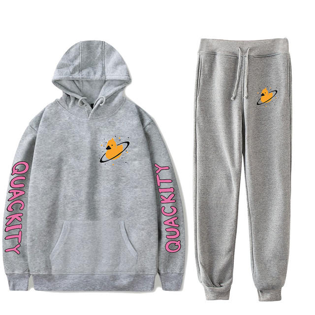SET QUACKITY THEMED HOODIE + TROUSERS (25 VARIAN)
