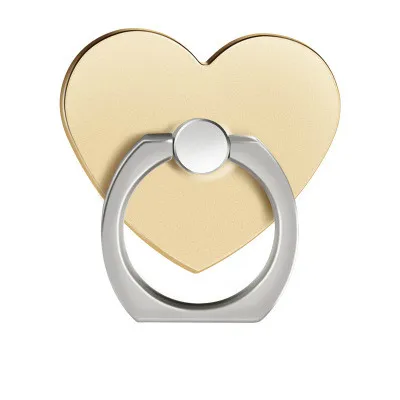 LOVE-Gold Золотой черный цвет регулируемый палец кольца смартфон подставка держатель для iPhone для Xiaomi для samsung мобильный телефон держатель стенд - Цвет: LOVE-Gold