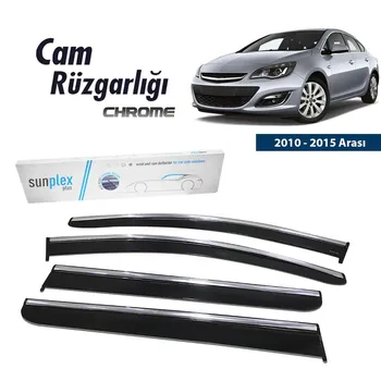 

Chromium-Plated Rain Window Visor Wind the Deflectors For Opel Astra J HB 2010 2011 2012 2013 2014 2015 Piano black 4 pcs