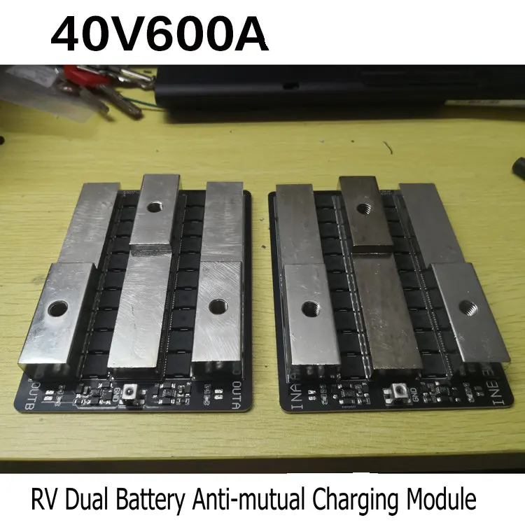 Doppio Diodo Ideale 40 V300A * 2 Stazione Base Alimentatore Ridondante Modulo Di Commutazione Della Batteria Modifica Dell'Auto Da Turismo