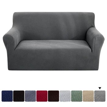 

Elastic Sofa Cover For Living Room Armchair Sofa Slipcover Solid Spandex Printed Couch Cover Furniture Protector 1/2/3/4 Seater