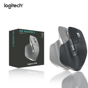 

Logitech MX Master 3 Wireless Bluetooth Office Mouse With Wireless 2.4G Multi-Device Ergonomic For Gamer Overwatch DOTA PUBG LOL