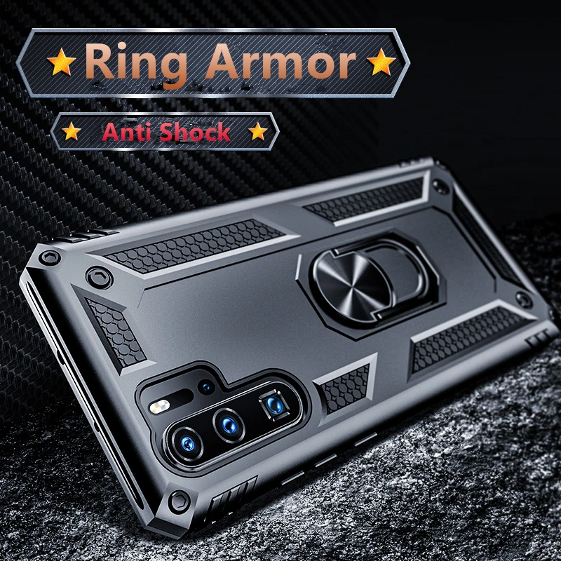 

Ring Armor Case For Huawei Honor 8A 8S 10 Lite Magnet Shockproof Case Cover on For Huawei P30 P20 Lite Y5 Y7 Y6 Prime 2019 Shell