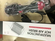 Secador de pelo 2 en 1 de un paso, cepillo de aire caliente, rizador, secador eléctrico, herramientas de estilismo para el cabello