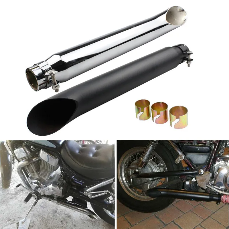 Универсальная выхлопная труба для мотоцикла Cafe Racer Модифицированная с